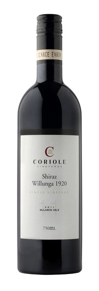 2011 Willunga 1920 Single Vineyard Shiraz