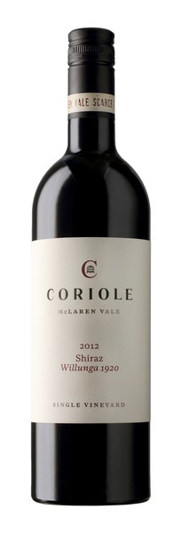 2012 Willunga 1920 Single Vineyard Shiraz