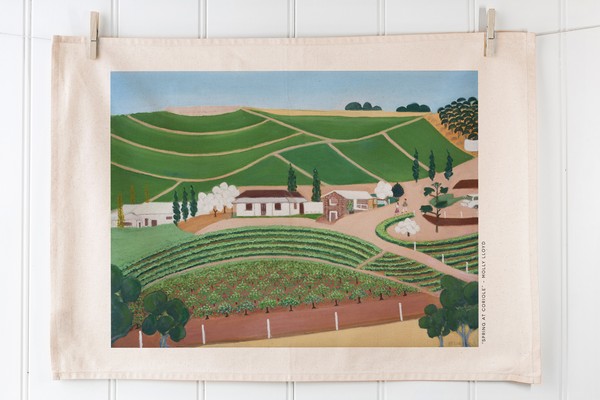 Coriole tea towel